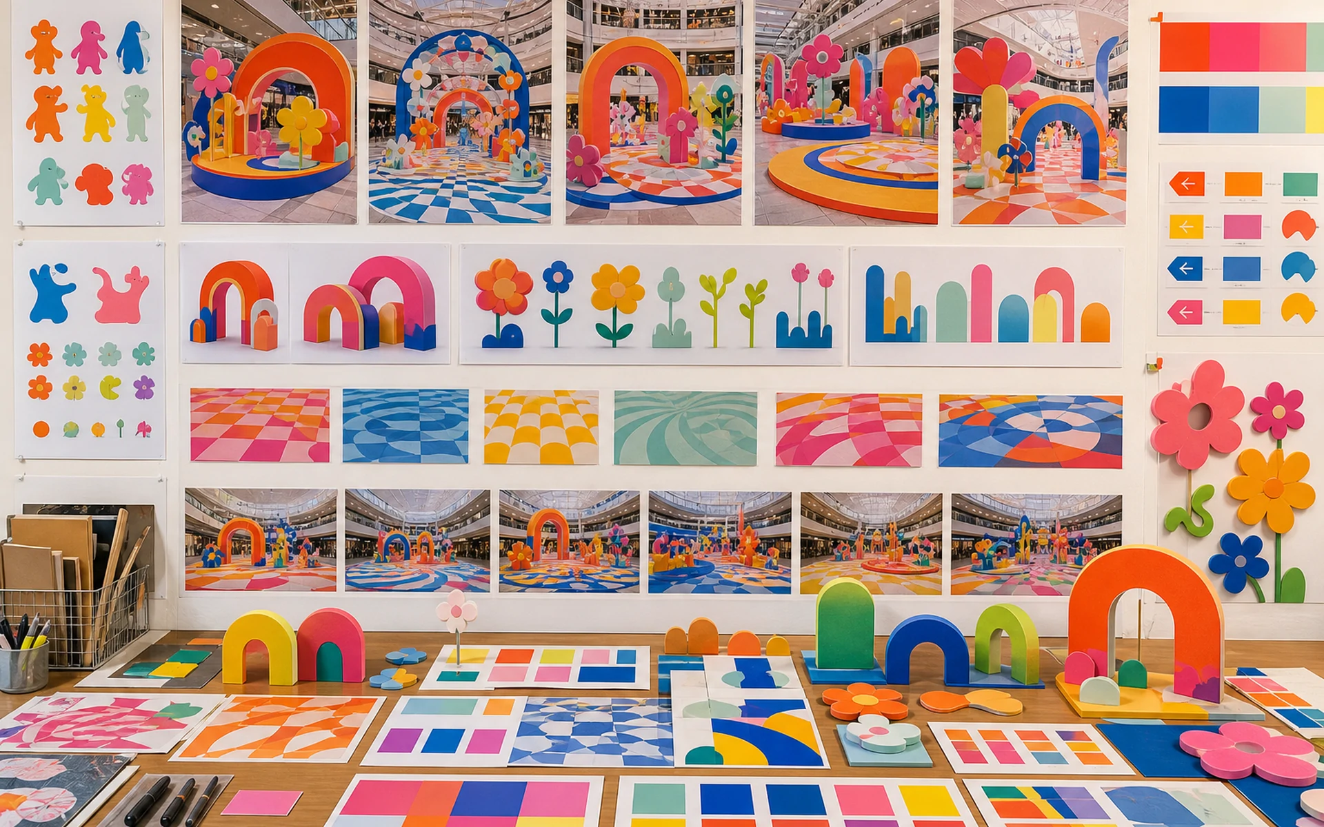 Graphic and spatial development