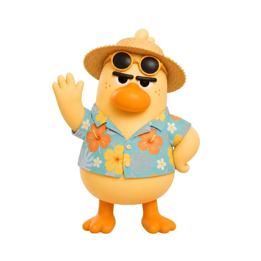 夏日奶油鸭